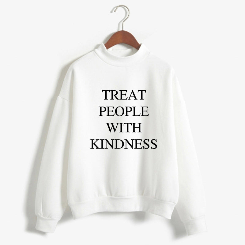 Round Neck Sweater European and American Alphabet Sweater