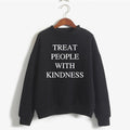 Round Neck Sweater European and American Alphabet Sweater