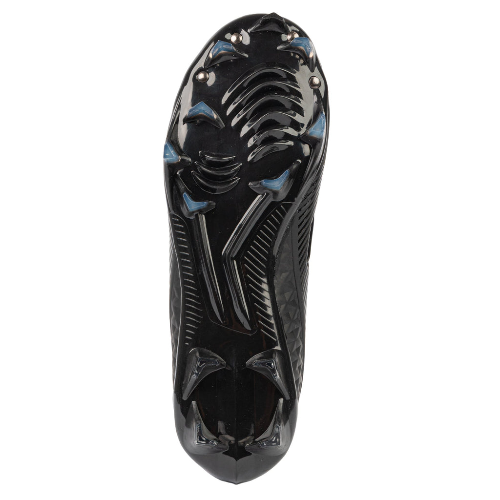 Rizz Senior Football Boots - Black/Black Wide Fit