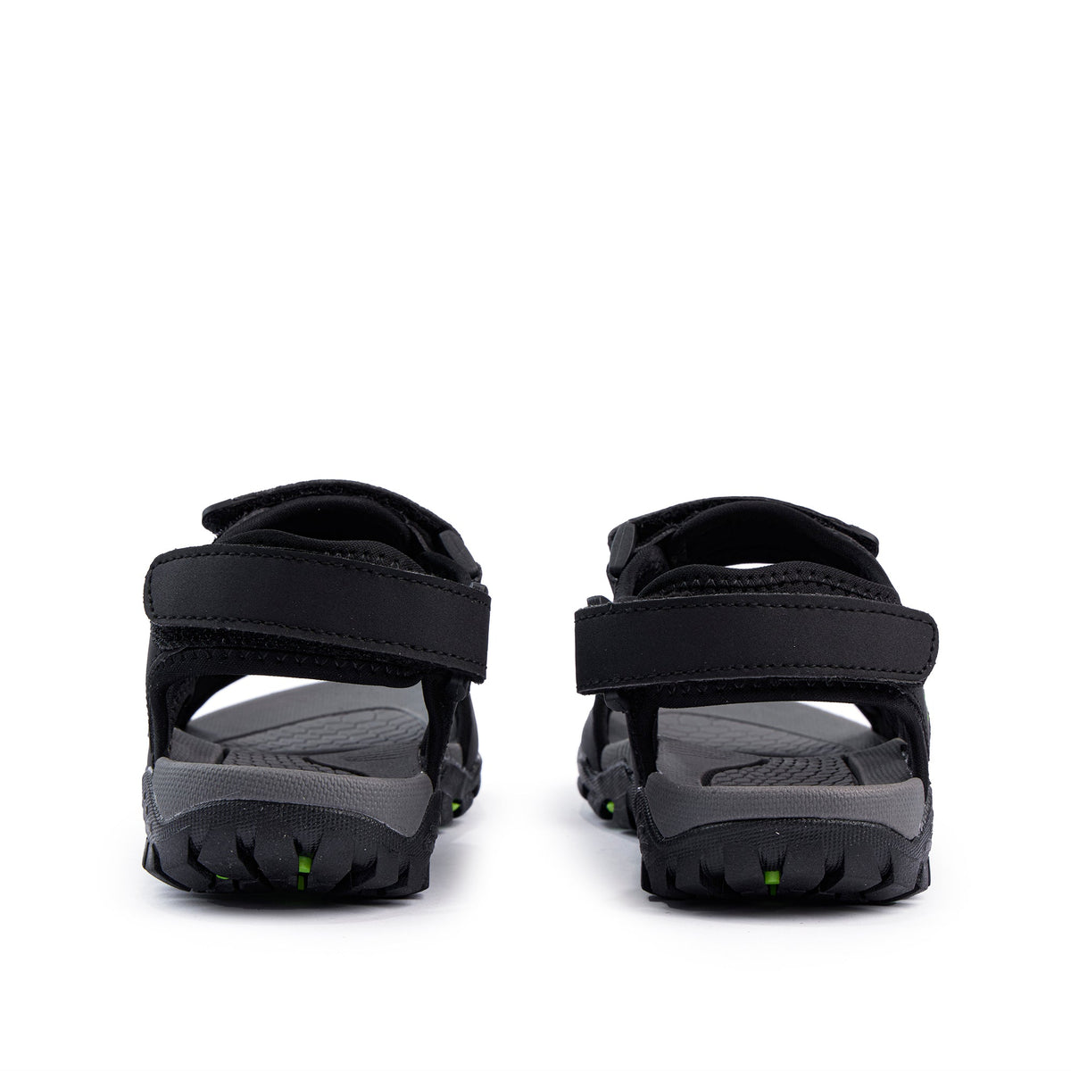 Rock Boys Outdoor Adjustable Sandal Black/Lime