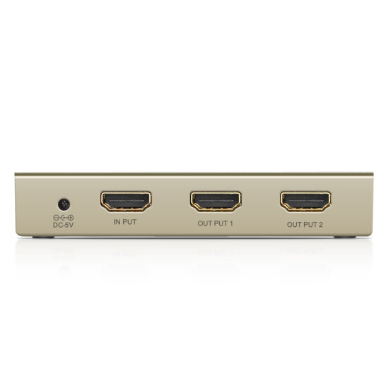NNEDSZ HDMI 1 x 2 Amplifier Splitter Zinc Alloy (40276)